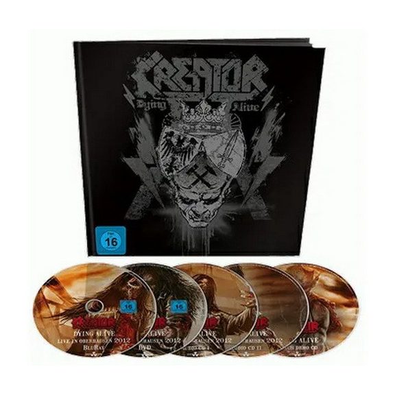 KREATOR: Dying Alive (DVD+Blu-ray+3CD) KREATOR: Dying Alive (DVD+Blu-ray+3CD)