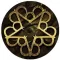 BLACK VEIL BRIDES: Logo (jelvény, 2,5 cm)