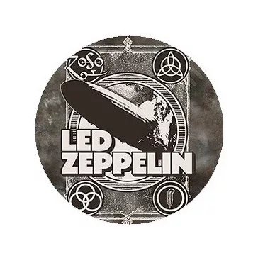 LED ZEPPELIN: Poster (jelvény, 2,5 cm)