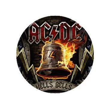 AC/DC: Hells Bells (jelvény, 2,5 cm)