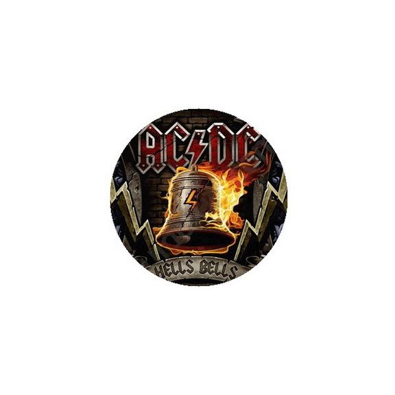 AC/DC: Hells Bells (jelvény, 2,5 cm) AC/DC: Hells Bells (jelvény, 2,5 cm)