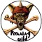 RUNNING WILD: Logo (jelvény, 2,5 cm)