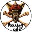 RUNNING WILD: Logo (jelvény, 2,5 cm)