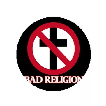 BAD RELIGION: Logo (jelvény, 2,5 cm)