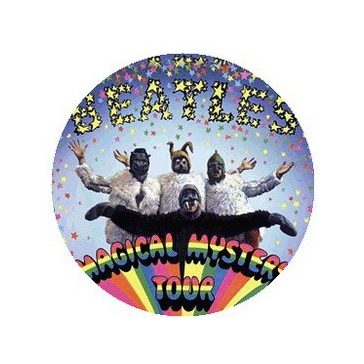 BEATLES: Magical Mystery Tour (jelvény, 2,5 cm)