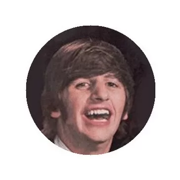 BEATLES: Ringo (1964) (jelvény, 2,5 cm)