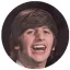 BEATLES: Ringo (1964) (jelvény, 2,5 cm)