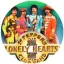 BEATLES: Sgt. Band (jelvény, 2,5 cm)
