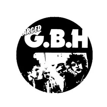 GBH: Band (jelvény, 2,5 cm)