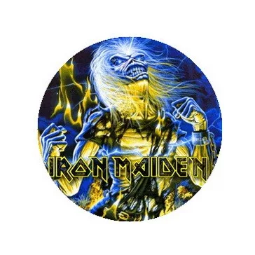 IRON MAIDEN: Live After Death (jelvény, 2,5 cm)
