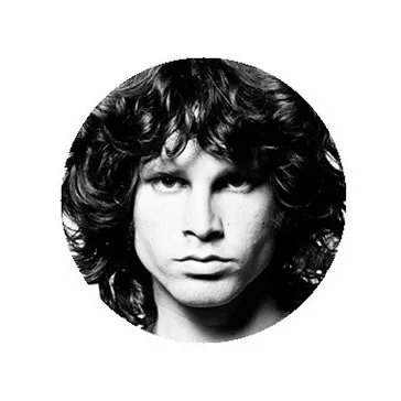 JIM MORRISON: Portrait (jelvény, 2,5 cm)