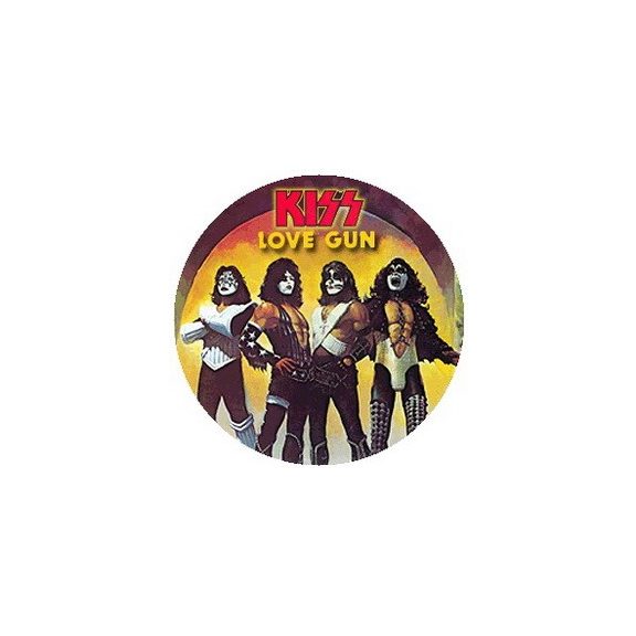 KISS: Love Gun (jelvény, 2,5 cm) KISS: Love Gun (jelvény, 2,5 cm)