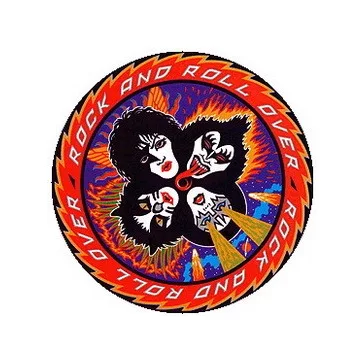 KISS: Rock And Roll Over (jelvény, 2,5 cm)
