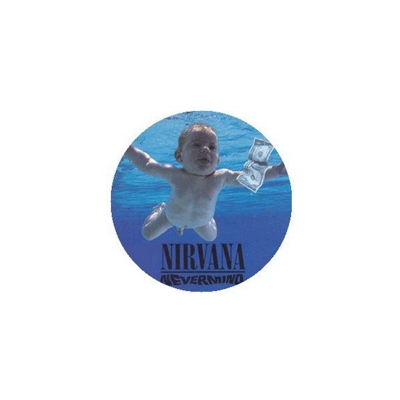 NIRVANA: Nevermind (jelvény, 2,5 cm) NIRVANA: Nevermind (jelvény, 2,5 cm)