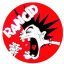 RANCID: Head (jelvény, 2,5 cm)