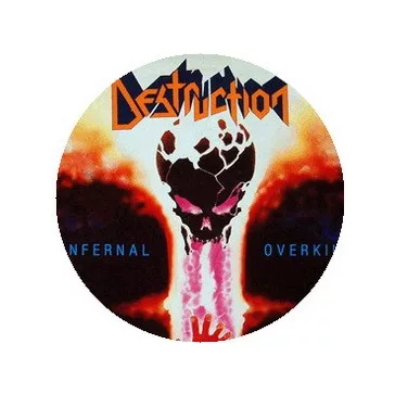 DESTRUCTION: Infernal Overkill (jelvény, 2,5 cm)