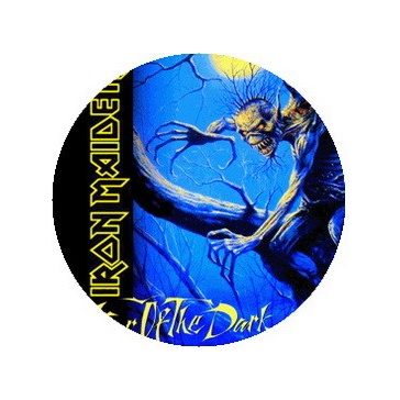 IRON MAIDEN: Fear Of The Dark (jelvény, 2,5 cm)