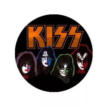 KISS: Solos (jelvény, 2,5 cm)