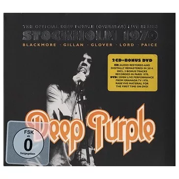 DEEP PURPLE: Stockholm 1970 (2CD+DVD)
