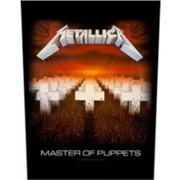 METALLICA: Master Of Puppets (hátfelvarró / backpatch)
