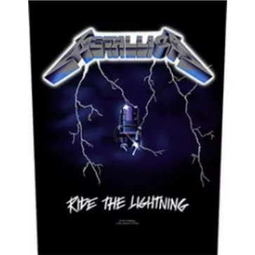METALLICA: Ride The Lightning (hátfelvarró / backpatch)
