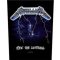 METALLICA: Ride The Lightning (hátfelvarró / backpatch)