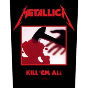 METALLICA: Kill 'em All (hátfelvarró / backpatch)