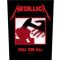 METALLICA: Kill 'em All (hátfelvarró / backpatch)