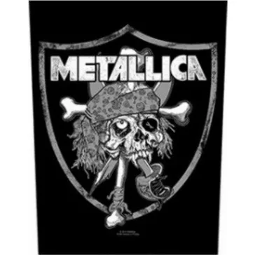 METALLICA: Raiders (hátfelvarró / backpatch)