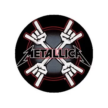METALLICA: Horns (jelvény, 2,5 cm)