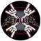 METALLICA: Horns (jelvény, 2,5 cm)