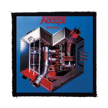 ACCEPT: Metal Heart (9,5 cm x 9,5 cm) (felvarró)