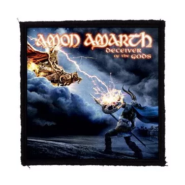 AMON AMARTH: Deceiver (9,5 cm x 9,5 cm) (felvarró)
