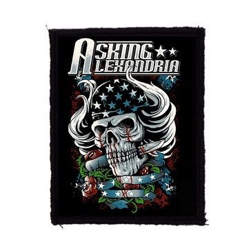 ASKING ALEXANDRIA: Pirate (7,5 cm x 9,5 cm) (felvarró)