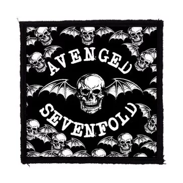 AVENGED SEVENFOLD: BW Bats (9,5 cm x 9,5 cm) (felvarró)
