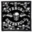 AVENGED SEVENFOLD: BW Bats (9,5 cm x 9,5 cm) (felvarró)