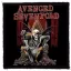 AVENGED SEVENFOLD: Hail To The King (9,5 cm x 9,5 cm) (felvarró)