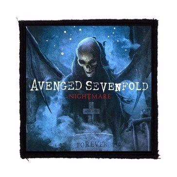 AVENGED SEVENFOLD: Nightmare (9,5 cm x 9,5 cm) (felvarró)