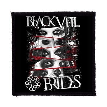 BLACK VEIL BRIDES: Eyes (9,5 cm x 9,5 cm) (felvarró)