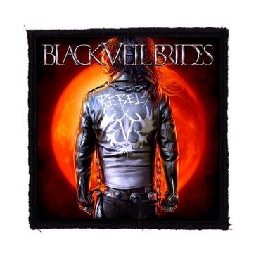 BLACK VEIL BRIDES: Rebel (9,5 cm x 9,5 cm) (felvarró)