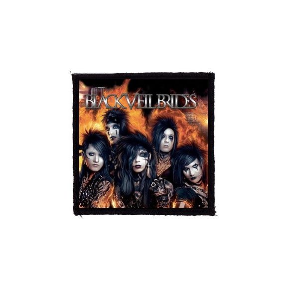 BLACK VEIL BRIDES: Set The World (9,5 cm x 9,5 cm) (felvarró) BLACK VEIL BRIDES: Set The World (9,5 cm x 9,5 cm) (felvarró)