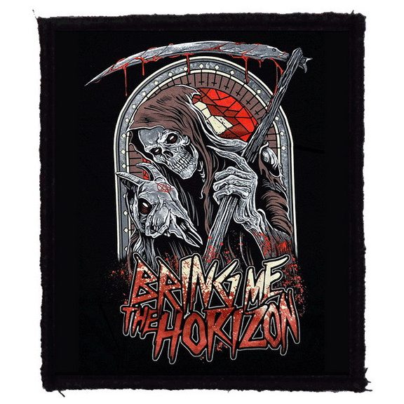 BRING ME THE HORIZON: Reaper (7,5 cm x 9,5 cm) (felvarró) BRING ME THE HORIZON: Reaper (7,5 cm x 9,5 cm) (felvarró)