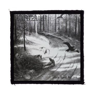 BURZUM: Hvis Lyset Tar Oss (9,5 cm x 9,5 cm) (felvarró)