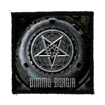 DIMMU BORGIR: Logo (9,5 cm x 9,5 cm) (felvarró)