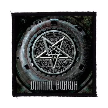 DIMMU BORGIR: Logo (9,5 cm x 9,5 cm) (felvarró)
