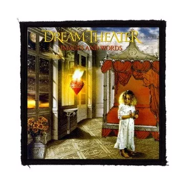   DREAM THEATER: Images And Words (9,5 cm x 9,5 cm) (felvarró)
