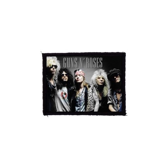 GUNS N' ROSES: Band (9,5 cm x 7,5 cm) (felvarró) GUNS N' ROSES: Band (9,5 cm x 7,5 cm) (felvarró)