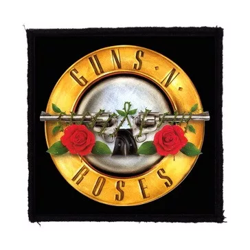 GUNS N' ROSES: Bullet (9,5 cm x 9,5 cm) (felvarró)