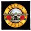 GUNS N' ROSES: Bullet (9,5 cm x 9,5 cm) (felvarró)