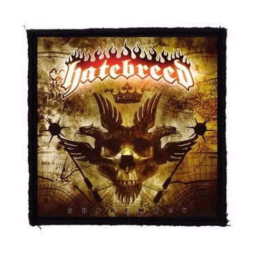 HATEBREED: Supremacy (9,5 cm x 9,5 cm) (felvarró)